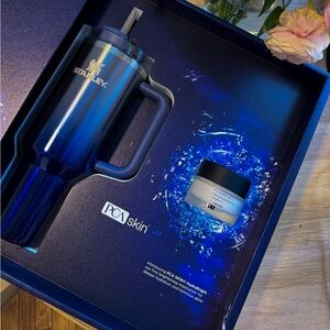 Stanley cup and PCA Skin moisturizer PR Package